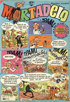 MORTADELO 1970 # 374 | 143053 | FRANCISCO IBAÑEZ - VARIOS AUTORES | Universal Cómics