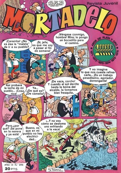 MORTADELO 1970 # 394 | 143073 | FRANCISCO IBAÑEZ - VARIOS AUTORES