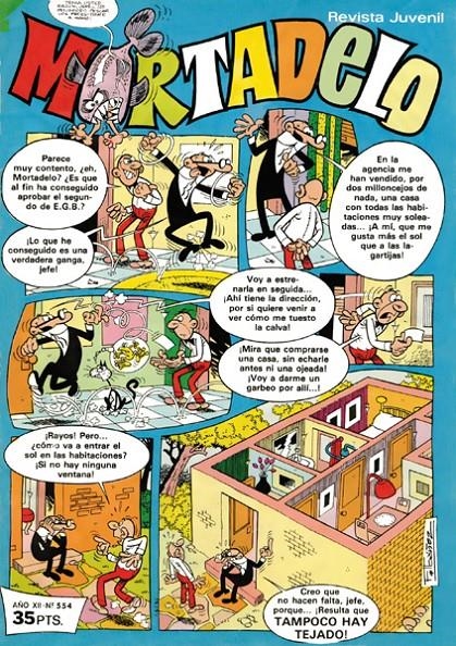 MORTADELO 1970 # 554 | 143233 | FRANCISCO IBAÑEZ - VARIOS AUTORES | Universal Cómics