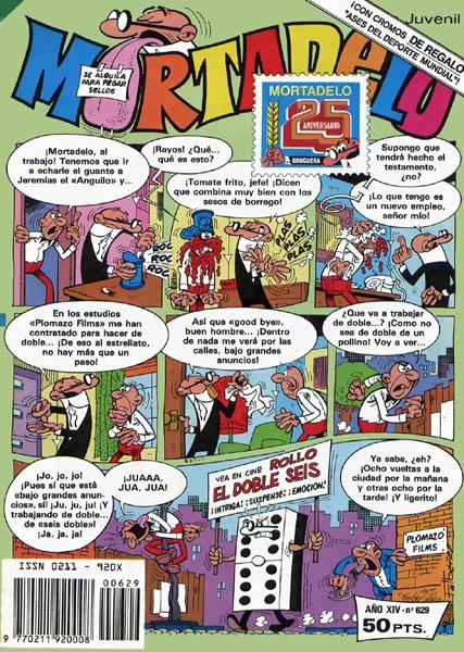 MORTADELO 1970 # 629 | 143308 | FRANCISCO IBAÑEZ - VARIOS AUTORES | Universal Cómics