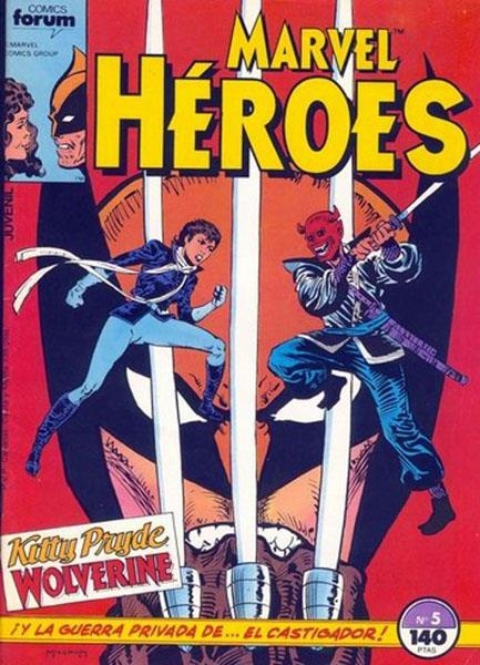 MARVEL HÉROES # 05 KITTY PRYDE Y LOBEZNO | 978843950357600005 | CHRIS CLAREMONT -  AL MILGROM - STEVEN GRANT - MIKE ZECK