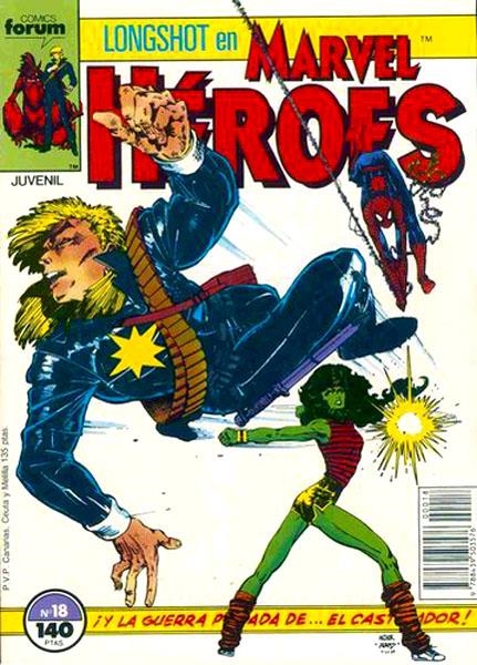 MARVEL HÉROES # 18 LONGSHOT | 978843950357600018 | ANN NOCENTI - ARTHUR ADAMS - STEVEN GRANT - MIKE ZECK