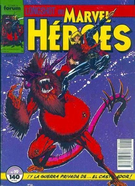 MARVEL HÉROES # 19 LONGSHOT | 978843950357600019 | ANN NOCENTI - ARTHUR ADAMS - STEVEN GRANT - MIKE ZECK