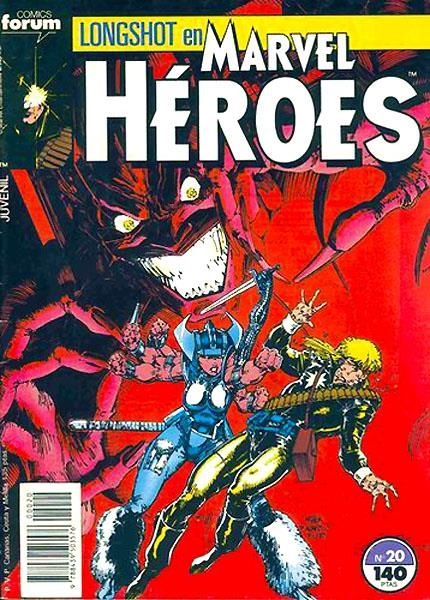 MARVEL HÉROES # 20 LONGSHOT | 978843950357600020 | ANN NOCENTI - ARTHUR ADAMS