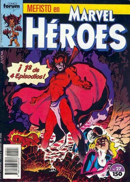 MARVEL HÉROES # 27 MEFISTO VS | 978843950357600027 | AL MILGROM - JOHN BUSCEMA | Universal Cómics