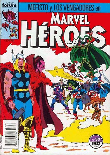 MARVEL HÉROES # 30 MEFISTO VS | 978843950357600030 | AL MILGROM - JOHN BUSCEMA