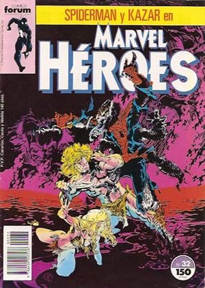 MARVEL HÉROES # 32 SPIDERMAN KA-ZAR | 978843950357600032 | CHRIS CLAREMONT - MICHAEL GOLDEN | Universal Cómics