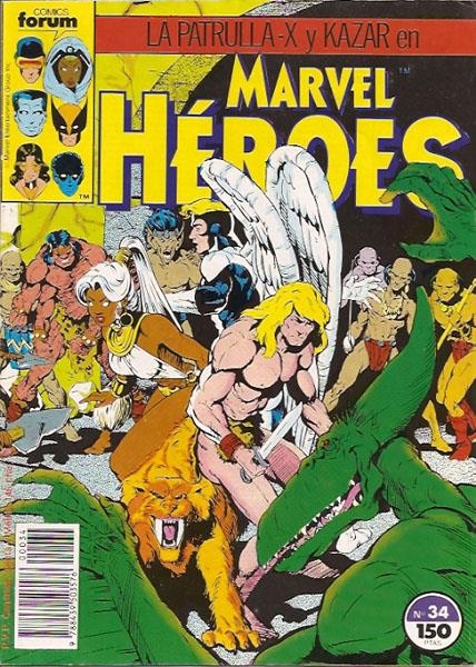 MARVEL HÉROES # 34 PATRULLA-X KAZ-AR | 978843950357600034 | CHRIS CLAREMONT - PAUL SMITH - TERRY AUSTIN