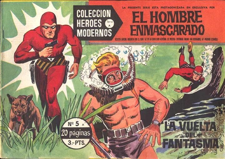 HEROES MODERNOS SERIE A # 05 HOMBRE ENMASCARADO, LA VUELTA DEL FANTASMA | 143699 | LEE FALK | Universal Cómics