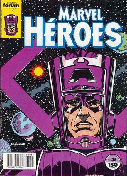 MARVEL HÉROES # 35 GALACTUS | 978843950357600035 | STAN LEE - JACK KIRBY | Universal Cómics
