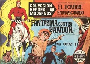 HEROES MODERNOS SERIE A # 19 HOMBRE ENMASCARADO, EL FANTASMA CONTRA GANDOR | 143713 | LEE FALK | Universal Cómics
