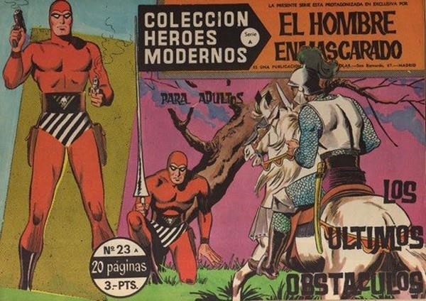 HEROES MODERNOS SERIE A # 23 HOMBRE ENMASCARADO | 143717 | LEE FALK | Universal Cómics