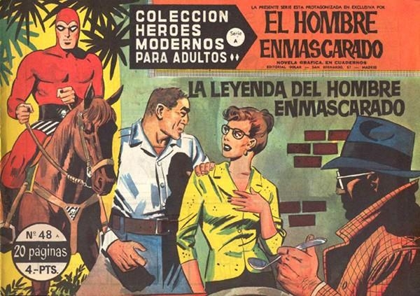 HEROES MODERNOS SERIE A # 48 HOMBRE ENMASCARADO, LA LEYENDA DEL HOMBRE ENMASCARADO | 143742 | LEE FALK | Universal Cómics