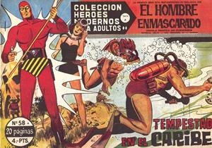 HEROES MODERNOS SERIE A # 58 HOMBRE ENMASCARADO, TEMPESTAD EN EL CARIBE | 143752 | LEE FALK