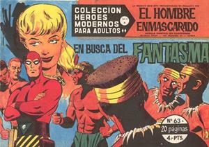 HEROES MODERNOS SERIE A # 63 HOMBRE ENMASCARADO, EN BUSCA DEL FANTASMA | 143757 | LEE FALK
