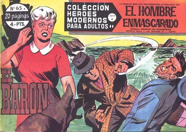 HEROES MODERNOS SERIE A # 65 HOMBRE ENMASCARADO, EL BARON | 143759 | LEE FALK | Universal Cómics