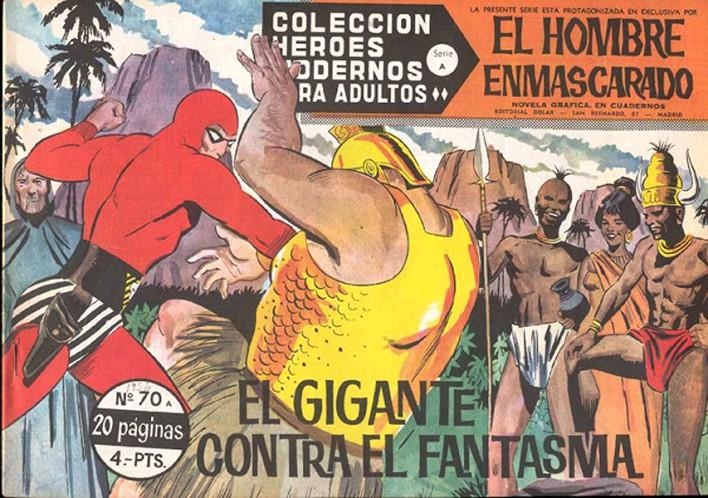 HEROES MODERNOS SERIE A # 70 HOMBRE ENMASCARADO, EL GIGANTE CONTRA EL FANTASMA | 143764 | LEE FALK