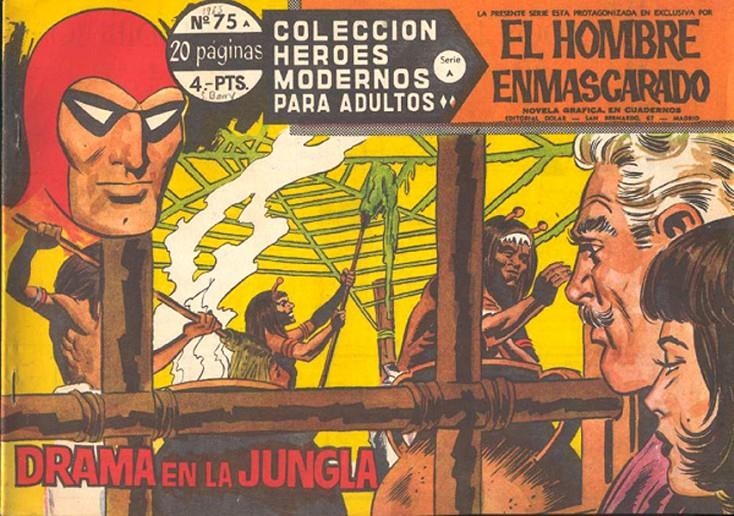 HEROES MODERNOS SERIE A # 75 HOMBRE ENMASCARADO, DRAMA EN LA JUNGLA | 143769 | LEE FALK