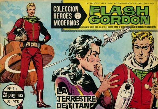 HEROES MODERNOS SERIE B # 01 FLASH GORDON | 143770 | DAN BARRY | Universal Cómics
