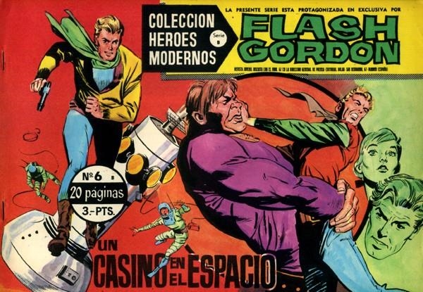 HEROES MODERNOS SERIE B # 06 FLASH GORDON | 143775 | DAN BARRY | Universal Cómics