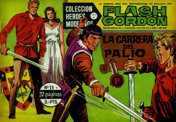 HEROES MODERNOS SERIE B # 11 FLASH GORDON | 143780 | DAN BARRY | Universal Cómics