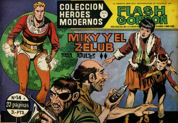 HEROES MODERNOS SERIE B # 14 FLASH GORDON | 143783 | DAN BARRY | Universal Cómics