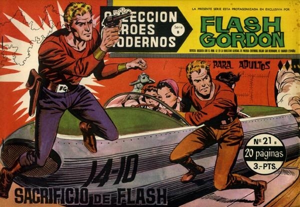 HEROES MODERNOS SERIE B # 21 FLASH GORDON | 143790 | DAN BARRY | Universal Cómics