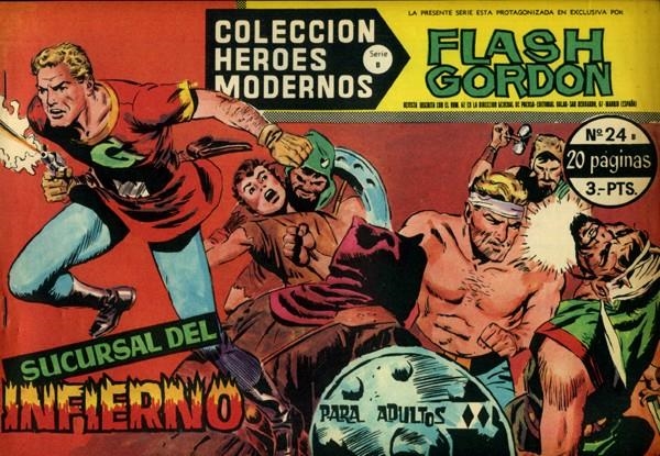 HEROES MODERNOS SERIE B # 24 FLASH GORDON | 143793 | DAN BARRY | Universal Cómics