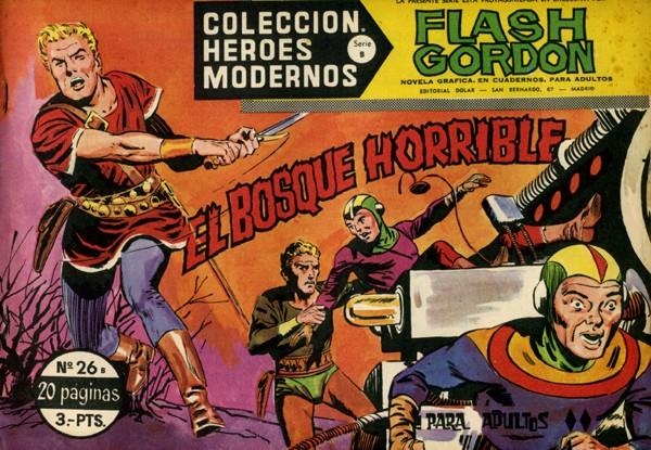 HEROES MODERNOS SERIE B # 26 FLASH GORDON | 143795 | DAN BARRY | Universal Cómics