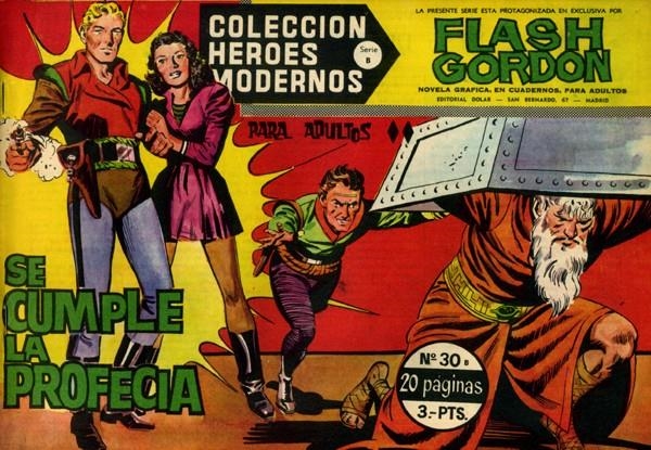 HEROES MODERNOS SERIE B # 30 FLASH GORDON | 143799 | DAN BARRY | Universal Cómics