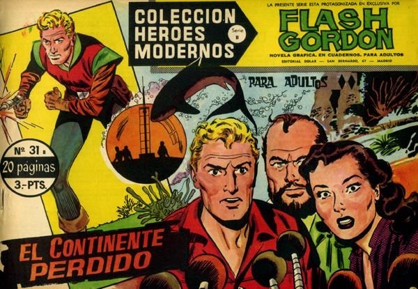 HEROES MODERNOS SERIE B # 31 FLASH GORDON | 143800 | DAN BARRY | Universal Cómics