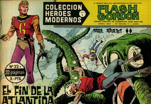 HEROES MODERNOS SERIE B # 32 FLASH GORDON | 143801 | DAN BARRY | Universal Cómics