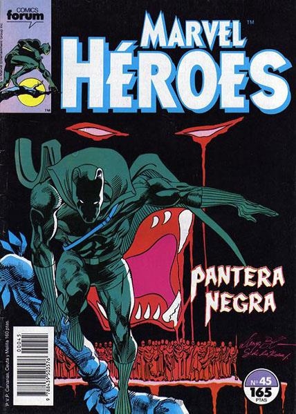 MARVEL HÉROES # 45 PANTERA NEGRA | 978843950357600045 | PETER B. GILLIS - DENNYS COWAN - SAM DE LA ROSA