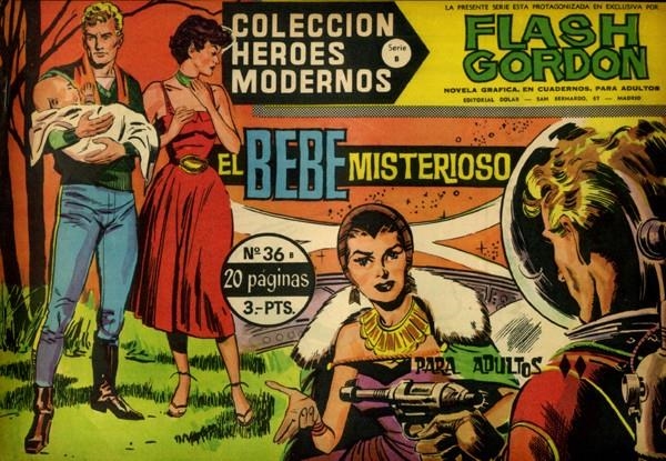 HEROES MODERNOS SERIE B # 36 FLASH GORDON | 143805 | DAN BARRY | Universal Cómics