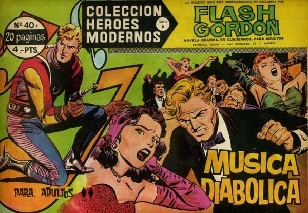 HEROES MODERNOS SERIE B # 40 FLASH GORDON | 143809 | DAN BARRY | Universal Cómics