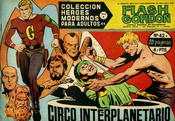 HEROES MODERNOS SERIE B # 42 FLASH GORDON | 143811 | DAN BARRY | Universal Cómics