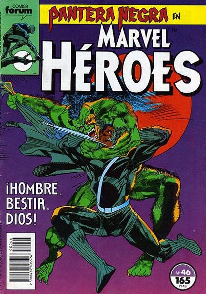 MARVEL HÉROES # 46 PANTERA NEGRA | 978843950357600046 | PETER B. GILLIS - DENNYS COWAN - SAM DE LA ROSA