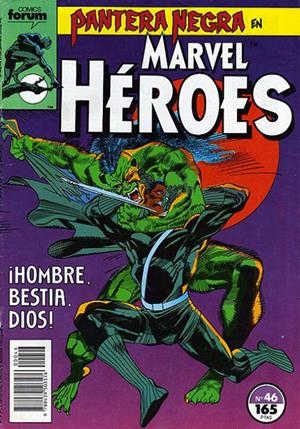 MARVEL HÉROES # 46 PANTERA NEGRA | 978843950357600046 | PETER B. GILLIS - DENNYS COWAN - SAM DE LA ROSA | Universal Cómics