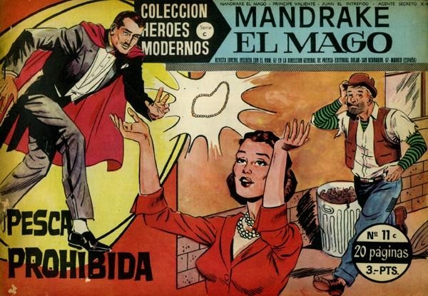 HEROES MODERNOS SERIE C # 11 MANDRAKE | 143855 | LEE FALK - PHIL DAVIS
