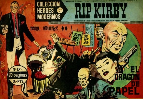 HEROES MODERNOS SERIE C # 17 RIP KIRBY | 143861 | JOHN PRENTICE | Universal Cómics