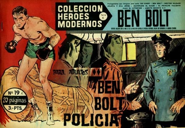HEROES MODERNOS SERIE C # 19 BEN BOLT | 143863 | JOHN CULLEN MURPHY | Universal Cómics