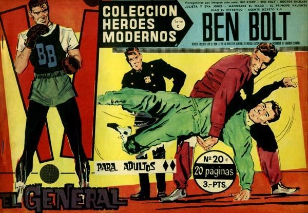 HEROES MODERNOS SERIE C # 20 BEN BOLT | 143864 | JOHN CULLEN MURPHY | Universal Cómics