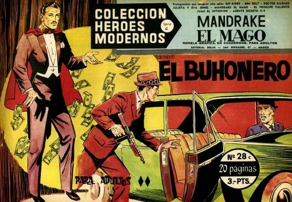 HEROES MODERNOS SERIE C # 28 MANDRAKE EL MAGO | 143872 | LEE FALK - PHIL DAVIS