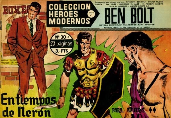 HEROES MODERNOS SERIE C # 30 BEN BOLT | 143874 | JOHN CULLEN MURPHY