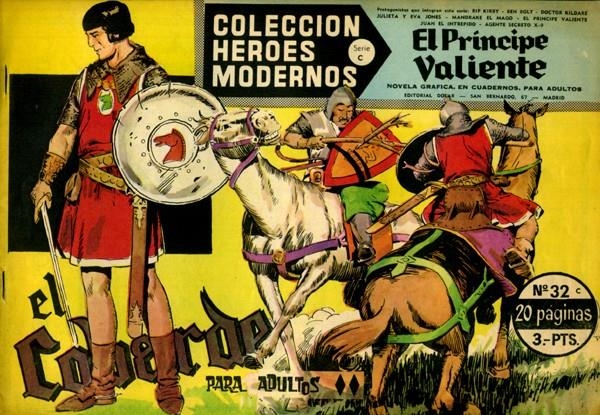 HEROES MODERNOS SERIE C # 32 EL PRINCIPE VALIENTE | 143876 | HAL FOSTER