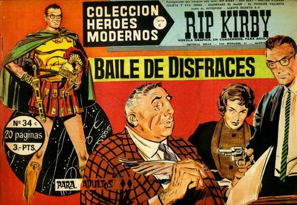 HEROES MODERNOS SERIE C # 34 RIP KIRBY | 143878 | JOHN PRENTICE | Universal Cómics