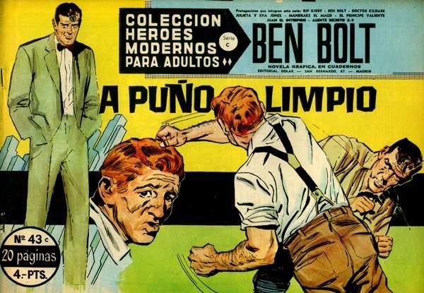 HEROES MODERNOS SERIE C # 43 BEN BOLT | 143887 | JOHN CULLEN MURPHY | Universal Cómics