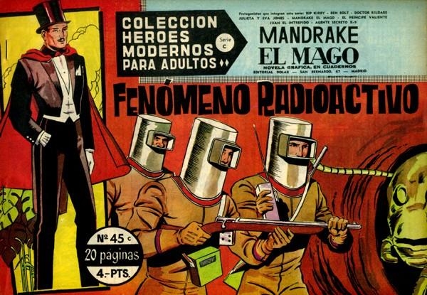HEROES MODERNOS SERIE C # 45 MANDRAKE EL MAGO | 143889 | LEE FALK - PHIL DAVIS | Universal Cómics