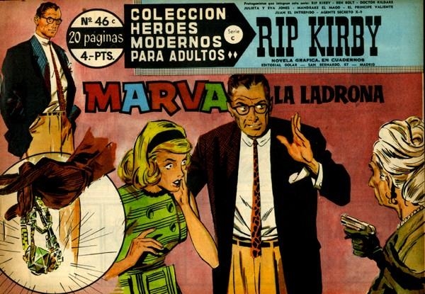 HEROES MODERNOS SERIE C # 46 RIP KIRBY | 143890 | JOHN PRENTICE