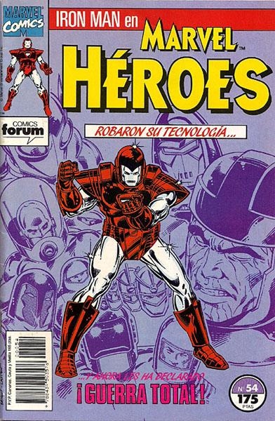 MARVEL HÉROES # 54 IRON MAN STARK WARS | 978843950357600054 | DAVID MICHELINIE - BOB LAYTON - MARK BRIGHT